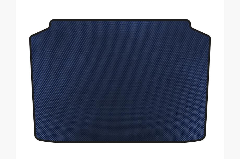 Volkswagen Polo 2001-2009 EVA Trunk Mat (HB, 3/5-Door, Blue) Image
