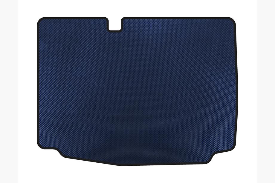 Volkswagen Polo 2010-2017 EVA Trunk Mat (HB, 3/5-Door, Blue) Image