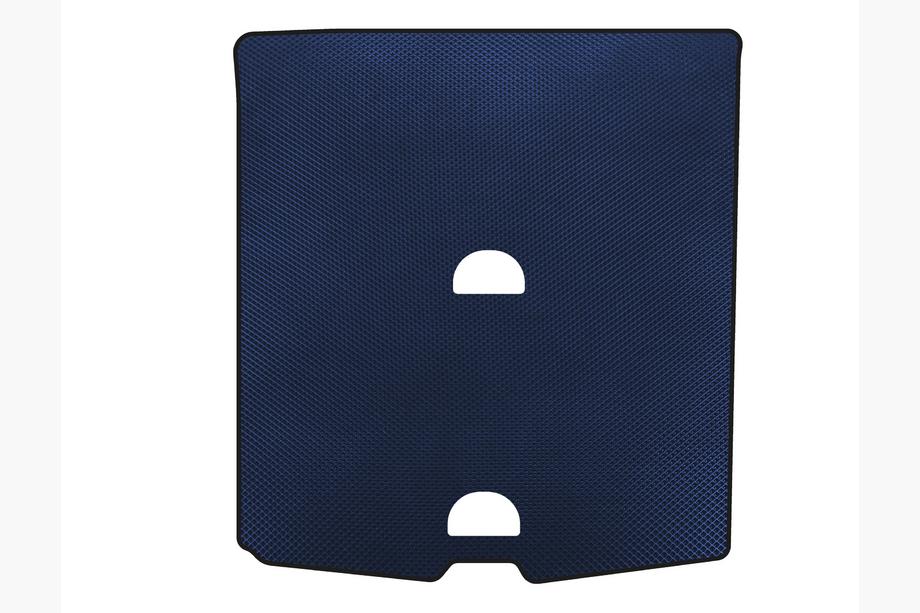 Volvo XC90 2015- EVA Trunk Mat (up to 2nd Row, Blue) Image