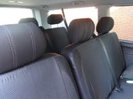 Volkswagen T5 Transporter 2003-2010 Car Seat Covers (Leatherette↗Fabric, Premium) photo 5