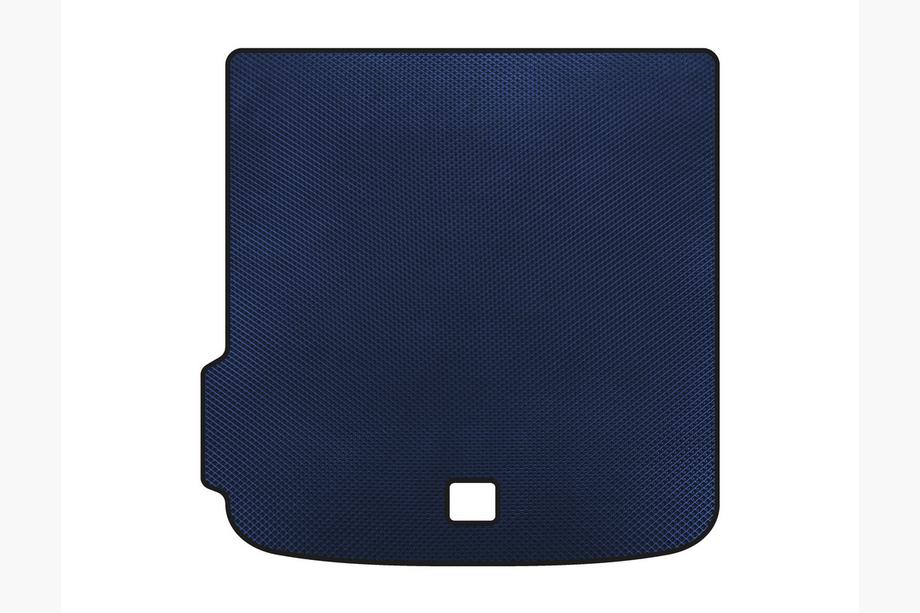 Audi A4 B9 2015-2024 EVA V-1 Trunk Mat (Avant, Blue) Image