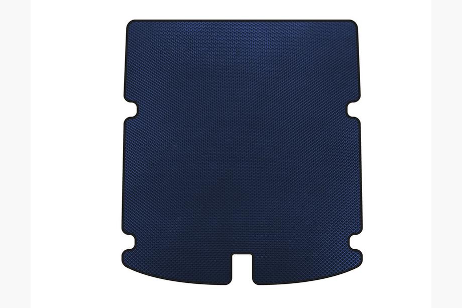 Audi A6 C7 2011-2017 EVA trunk mat V-2 (Sedan, Blue) Image