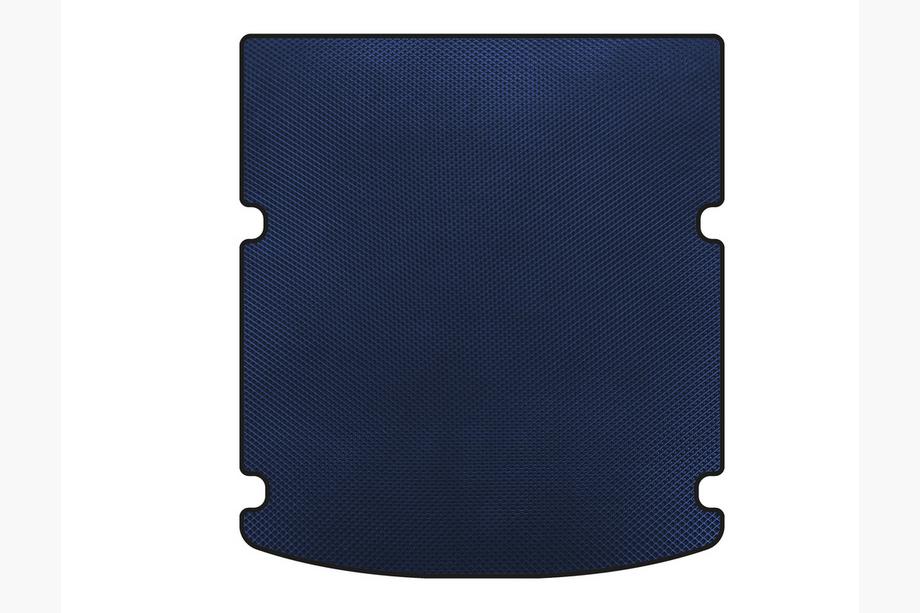 Audi A6 C7 2011-2017 EVA V-1 Trunk Mat (Sedan, Blue) Image