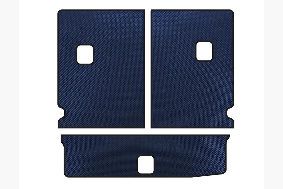 Chevrolet Orlando 2010-2018 Trunk Mat V-1 (Blue) Image