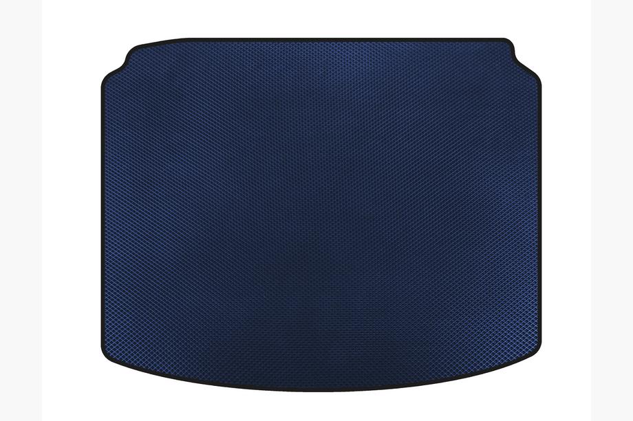 Citroen C-4 2004-2010 Trunk Mat (HB, 5-Door, Facelift, Blue) Image