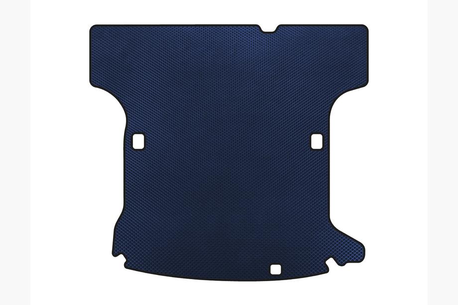 Dacia Logan I 2005-2008 Trunk Mat (SW, 5-Seater/Manual, Pre-Facelift, Blue) Image