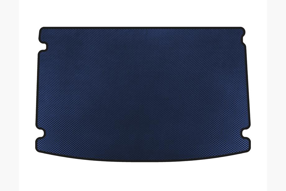 Hyundai Getz 2002- Trunk Mat (HB, 5-Door, Blue) Image