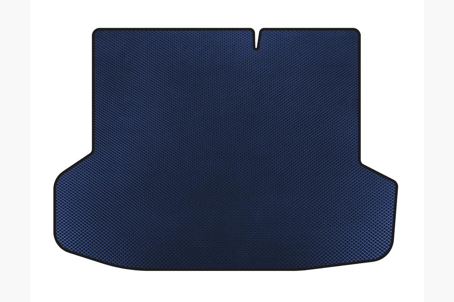 Kia Rio 2005-2011 Trunk Mat (SD, Blue) Image