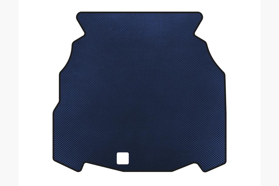 Mercedes C-class W203 2000-2007 Trunk Mat (SD, Blue) Image