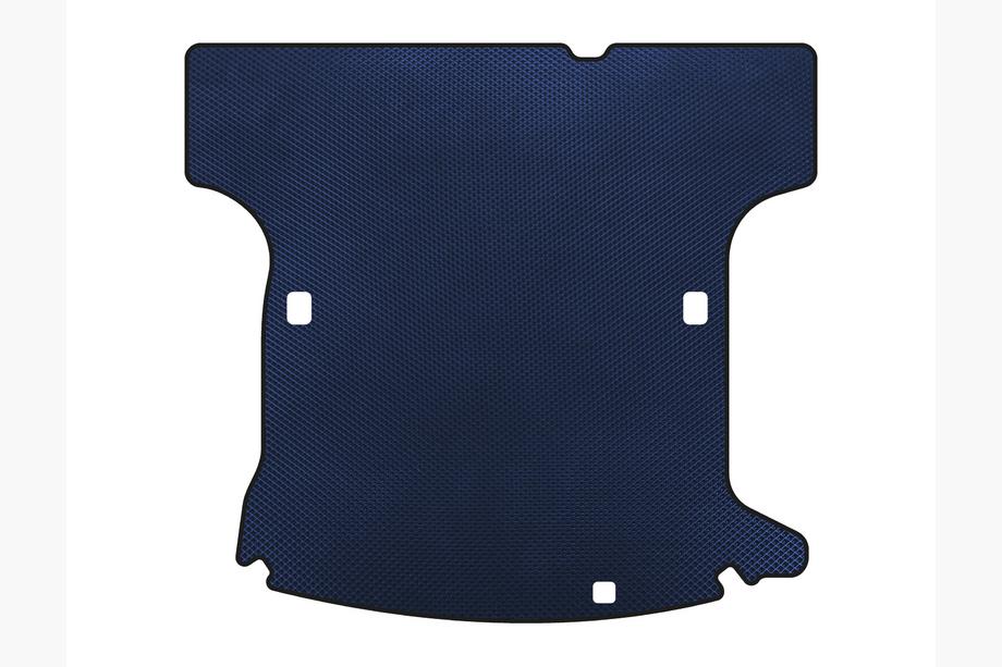 Renault Logan I 2005-2008 Trunk Mat (2005-2009, SW, 5-Seater, Blue) Photo 1