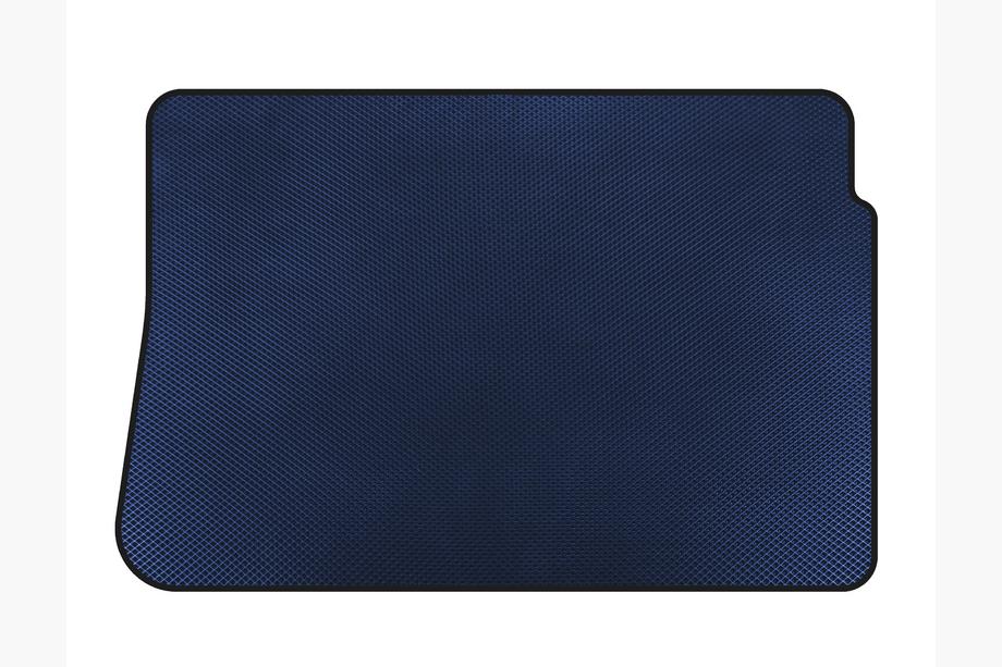 Renault Megane II 2004-2009 Trunk Mat (2006-2009, HB, 5-Door, Blue) Image