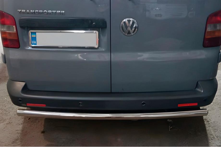 Volkswagen T5 Transporter 2003-2010 Rear Bar AK002 (Stainless Steel) Image