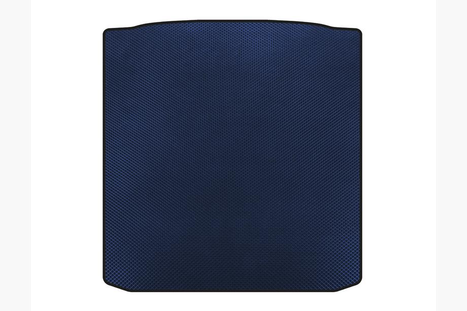 Skoda Superb 2009-2015 Trunk mat (single false floor, SW, Blue) Image