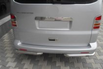 Volkswagen T5 Transporter 2003-2010 Rear Corner Bars AK003 (2 pcs, Stainless Steel) photo 2