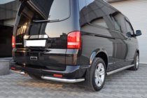 Volkswagen T5 Transporter 2003-2010 Rear Corner Bars AK003 (2 pcs, Stainless Steel) photo 3