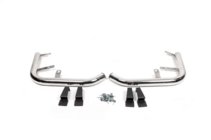 Volkswagen T5 Transporter 2003-2010 Rear Corner Bars AK003 (2 pcs, Stainless Steel) photo 12