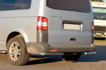 Volkswagen T5 Multivan 2003–2010 Rear Corner Bars AK003 (2 pcs, stainless steel) photo 3
