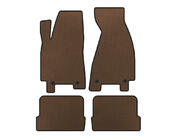 Audi 80/90 1987-1996 EVA Floor Mats (1991-1996, Coupe, Brown) photo 1