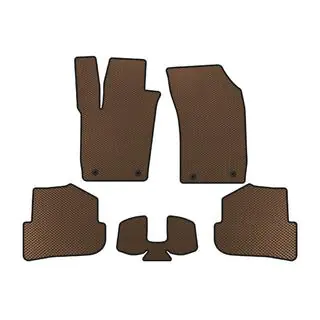 EVA Floor Mats (HB, 3-Door, Brown)