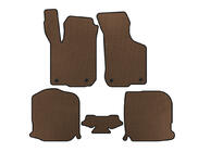 Audi A3 1996-2003 EVA Floor Mats (HB, 3-Door, Brown) photo 1