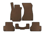 Audi A5 2016-2025 EVA floor mats V1 (Sportback, Brown) photo 1