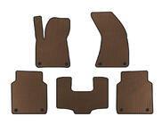 Audi A8 2010-2018 EVA Floor Mats (Long, Brown) photo 1