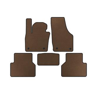 EVA Floor Mats (Brown) Audi Q3 2011-2019