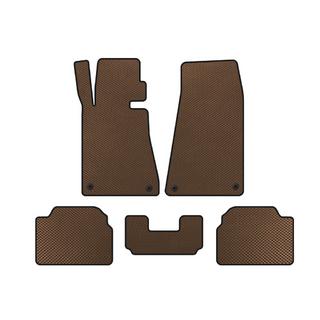 EVA Floor Mats (Brown) BMW 5 Series E34 1988-1995