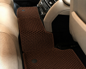 BMW 7 Series F01/F02 2008-2015 EVA Floor Mats (for F01, Brown) photo 3