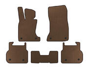 BMW 7 Series F01/F02 2008-2015 EVA Floor Mats (for F01, Brown) photo 4