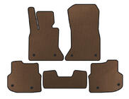 BMW 5 Series F10/F11 2010–2016 Floor mats 2010-2013 (EVA, brown) photo 1