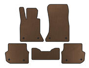BMW 5 Series F10/F11 2010–2016 EVA Floor Mats (for F-11, Brown) photo 1