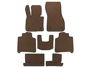BMW 2 Series Active Tourer F45/F46 2014-2021 EVA Floor Mats (For F46, 3 Rows, Brown) photo 1