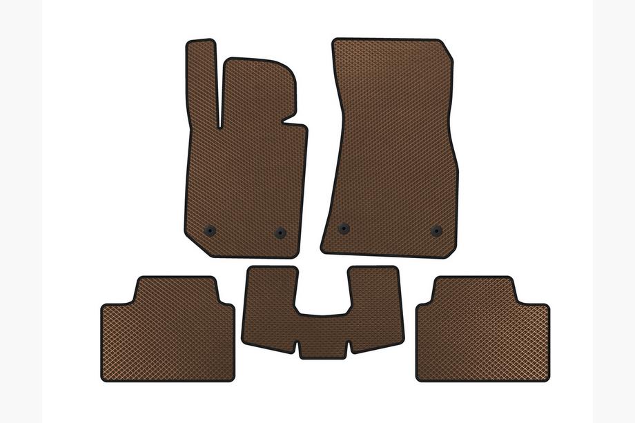 BMW 3 Series G20/G21 2018- EVA Floor Mats (Brown) Image