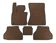 BMW X6 E71 2008–2014 EVA Floor Mats V2 (Brown) photo 1