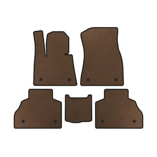 EVA Floor Mats (2 Rows, Brown) BMW X7 G07 2019-