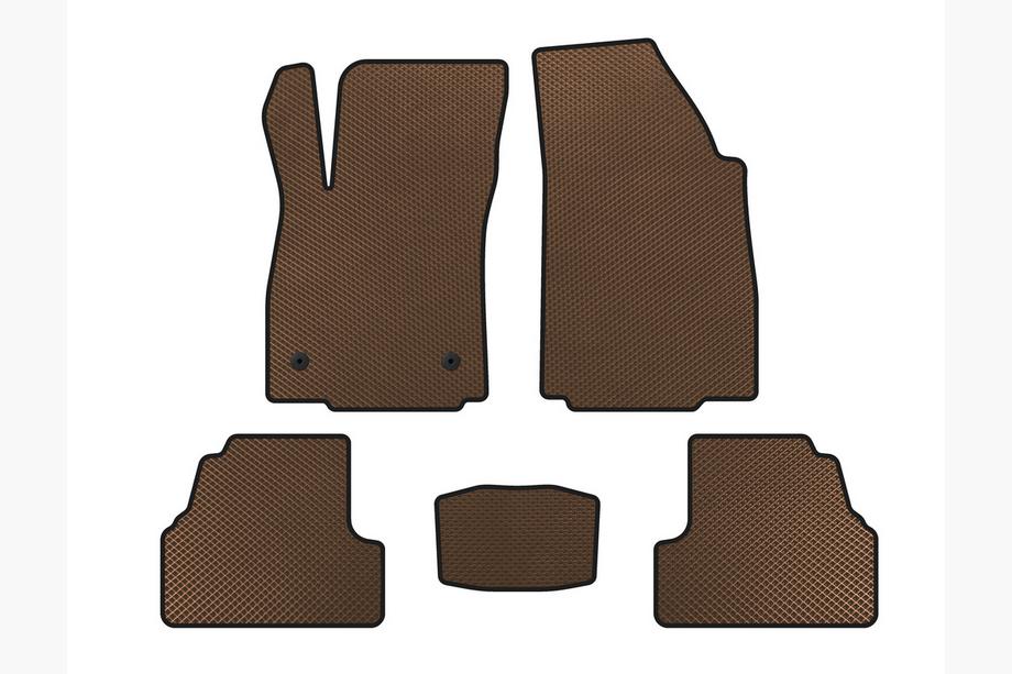 Buick Encore 2013-2019 EVA Floor Mats (Brown) Image