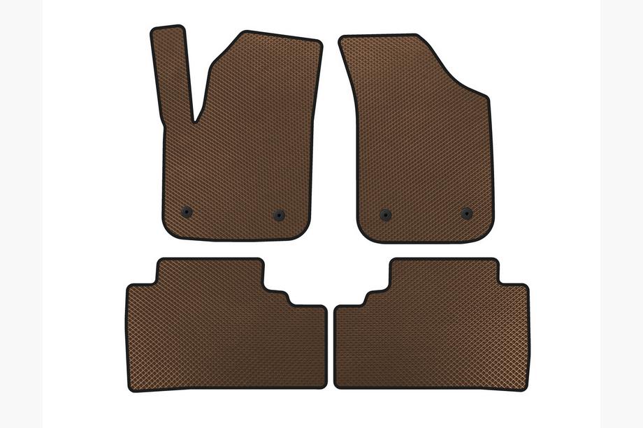 Buick Envision 2014-2020 EVA Floor Mats (Brown) Image