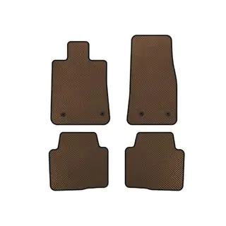 EVA Floor Mats (2013+, Brown)