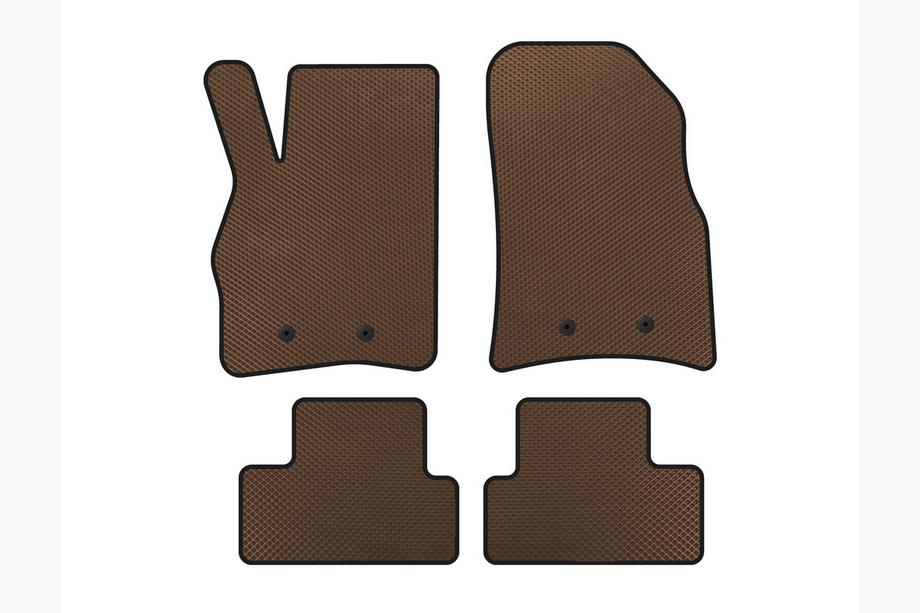 Cadillac ELR 2013-2016 EVA Floor Mats (Coupe, Brown) Image