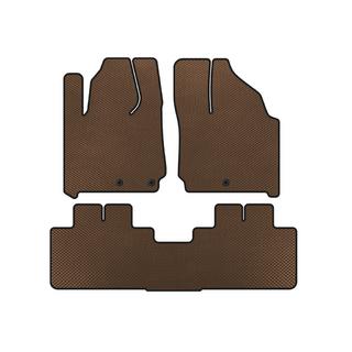 EVA Floor Mats (Brown) Cadillac SRX 2010-2016