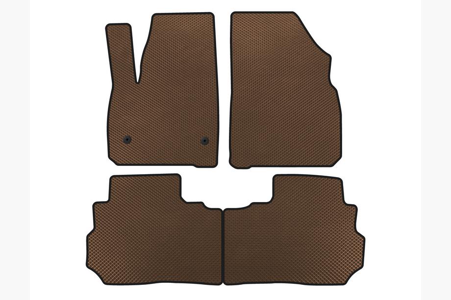 Cadillac XT5 2016- EVA Floor Mats (Brown) Image