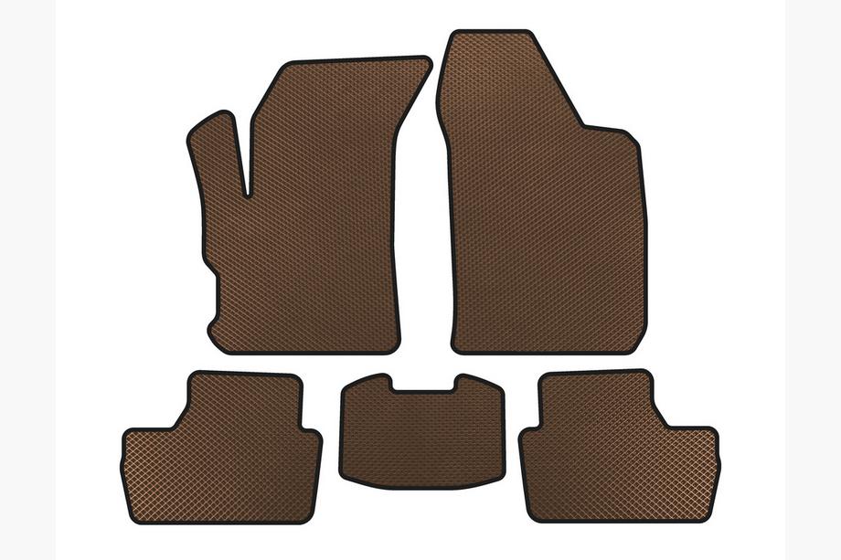 Chery Beat 2009-2015 EVA Floor Mats (Brown) Image