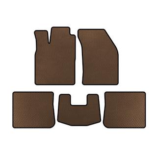EVA Floor Mats (SD, Brown) Chery Elara/Alia/Fora/A5 2006-