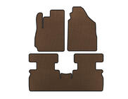 Jetour X70 2018- EVA Floor Mats (2 Rows, Brown) photo 1