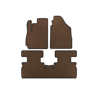 EVA Floor Mats (2 Rows, Brown)