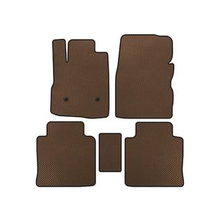 EVA Floor Mats (2009-2015, Brown) Chevrolet Equinox 2009-2016