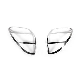 Chrome Tail Light Covers 2006-2009 (2 pcs, Stainless Steel) Toyota Rav 4 2006-2013 photo 4