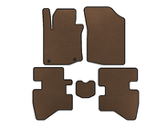 Citroen C-1 2014-2021 EVA Floor Mats (HB, Brown) photo 1