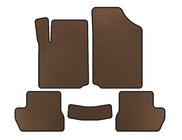 Citroen C-2 2003-2009 EVA Floor Mats (Brown) photo 1